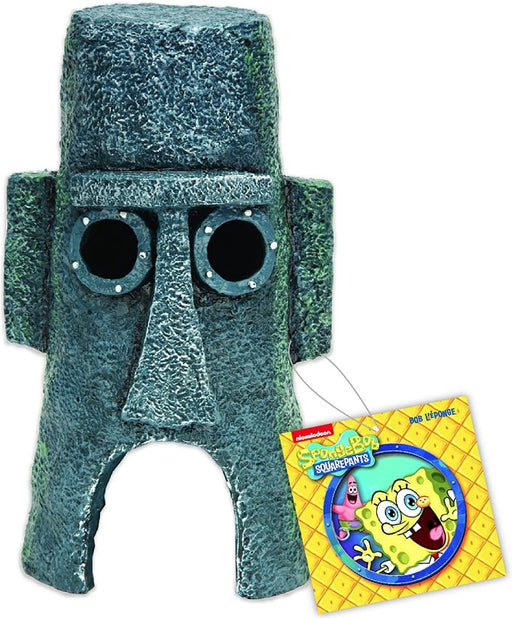 1 count Penn Plax SpongeBob Squidward Island Home Ornament