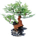 1 count Penn Plax Bonsai Tree on Rock Aquarium Ornament