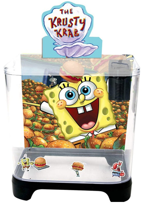 1 count Penn Plax SpongeBob Aquarium Kit 1.5 Gallon