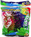 6 count Penn Plax Colorful Aquarium Plastic Plant Pack 8" Assorted Colors