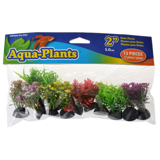 12 count Penn Plax Aqua-Plants Betta Plants Small