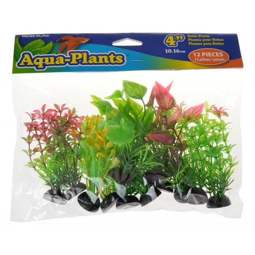 12 count Penn Plax Aqua-Plants Betta Plants Medium