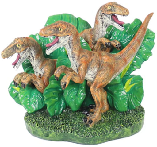 1 count Penn Plax Jurassic Park Velociraptor Aquarium Ornament