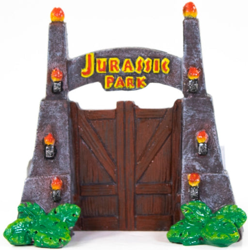 1 count Penn Plax Jurassic Park Mini Gate Aquarium Ornament