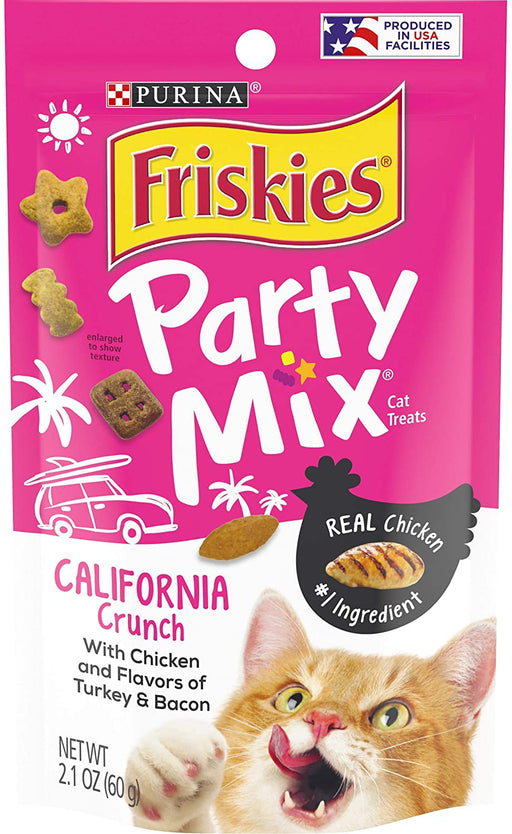 2.1 oz Friskies Party Mix Crunch Treats California Crunch