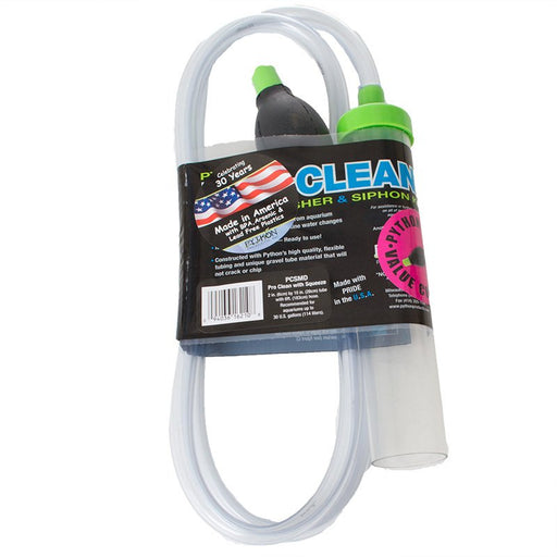 Medium - 1 count Python Products Pro-Clean Gravel Washer and Siphon Kit with Squeeze