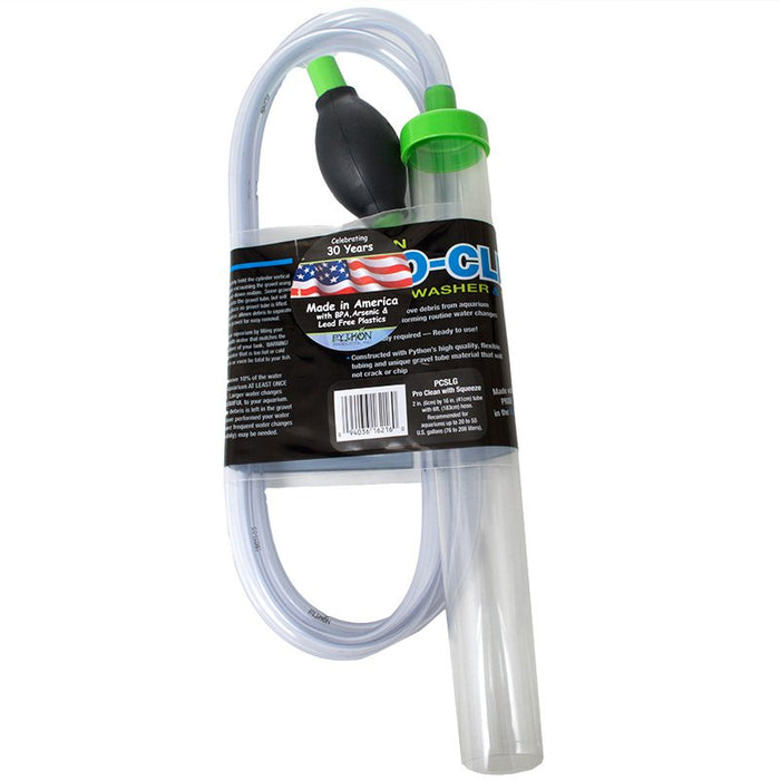 Large - 1 count Python Products Pro-Clean Gravel Washer and Siphon Kit with Squeeze