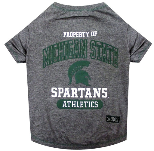 X-Large - 1 count Pets First Michigan State Tee Shirt for Dogs and Cats