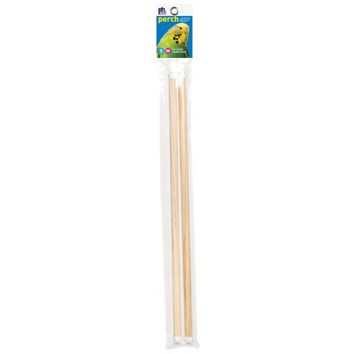16" long - 2 count Prevue Birdie Basics Perch Wide for Small and Medium Birds