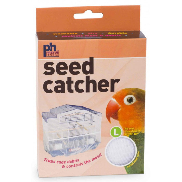 Large - 1 count Prevue Seed Catcher Traps Cage Debris and Controls the Mess