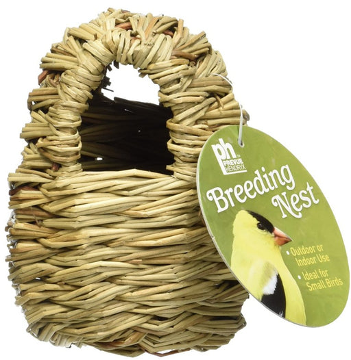 1 count Prevue Finch All Natural Fiber Covered Twig Nest