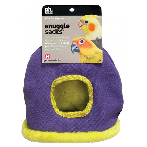 1 count Prevue Snuggle Sack Medium Bird Shelter for Sleeping, Playing and Hiding