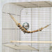 Medium - 1 count Prevue Naturals Wood and Rope Ladder Bird Toy