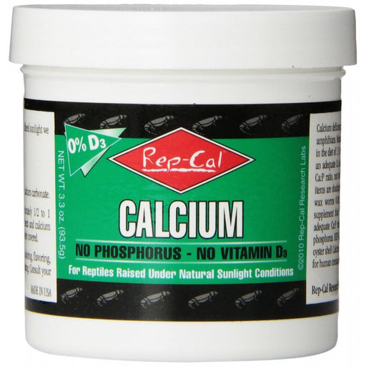3.3 oz Rep Cal Ultrafine Calcium Without Vitamin D3