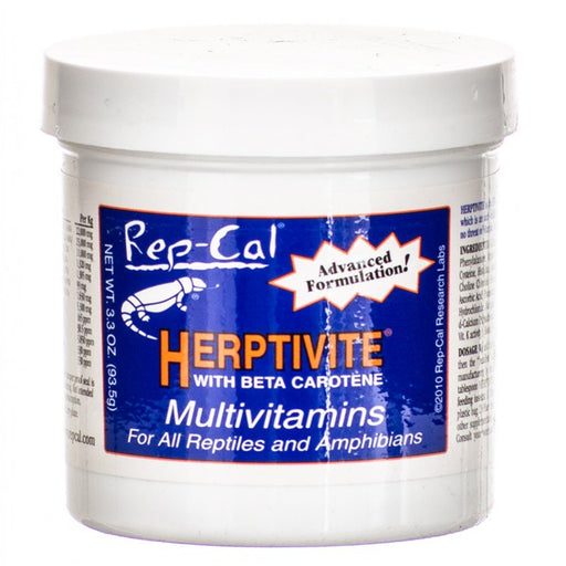3.3 oz Rep Cal Herptivite with Beta Carotene Multivitamin