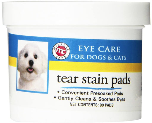 90 count Miracle Care Tear Stain Pads