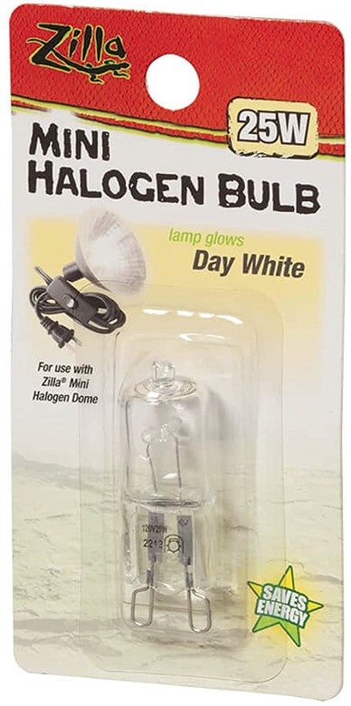 25 watt Zilla Mini Halogen Bulb Day White