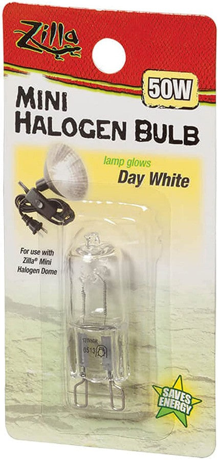 50 watt Zilla Mini Halogen Bulb Day White