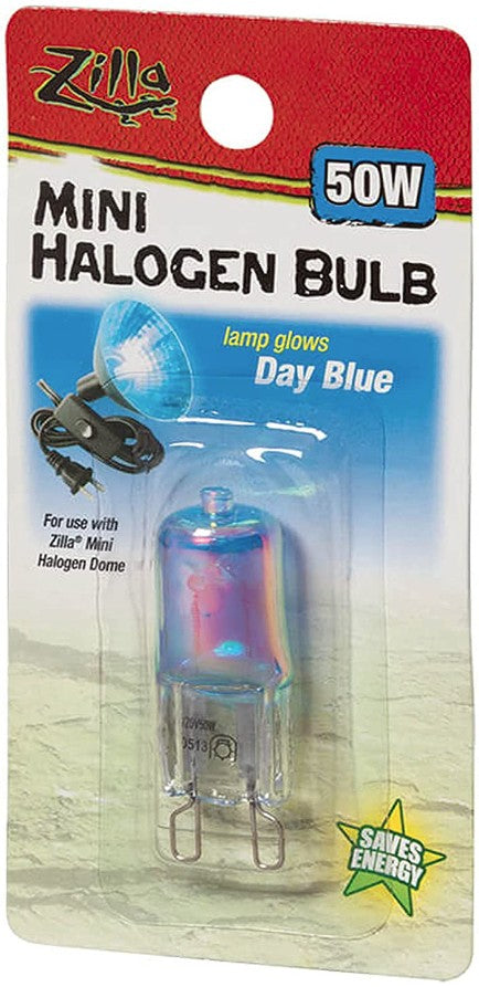 50 watt Zilla Mini Halogen Bulb Day Blue