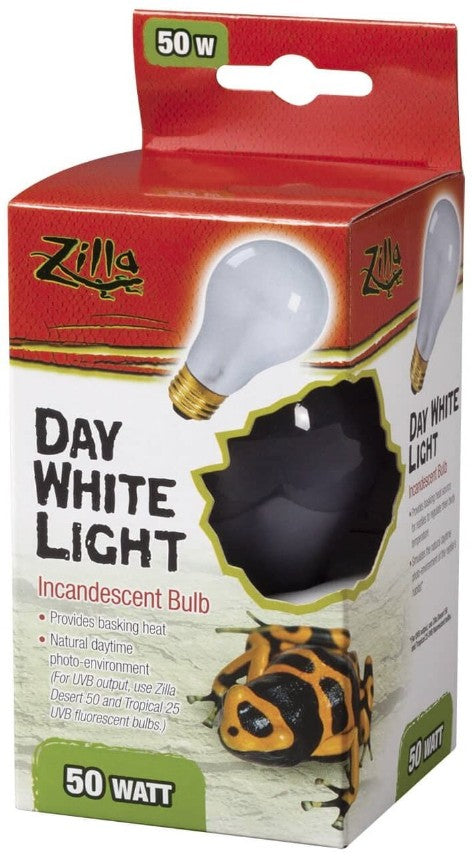 50 watt Zilla Incandescent Day White Light Bulb