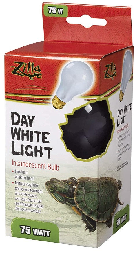 75 watt Zilla Incandescent Day White Light Bulb