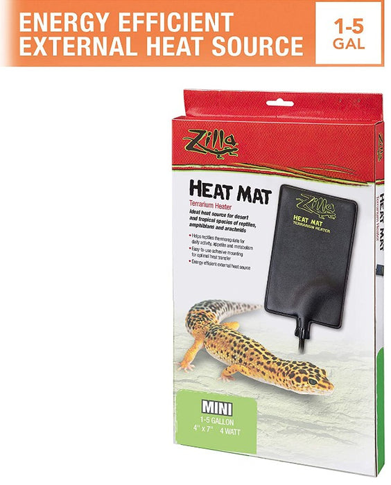Mini - 1 count Zilla Heat Mat Terrarium Heater