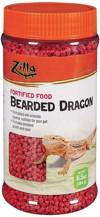 6.5 oz Zilla Fortified Food for Bearded Dragons