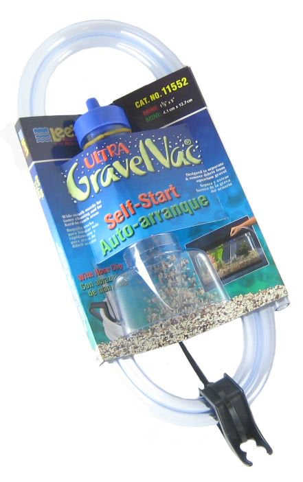 Mini - 1 count Lees Ultra Gravel Vac Self Start With Wide Mouth Nozzle