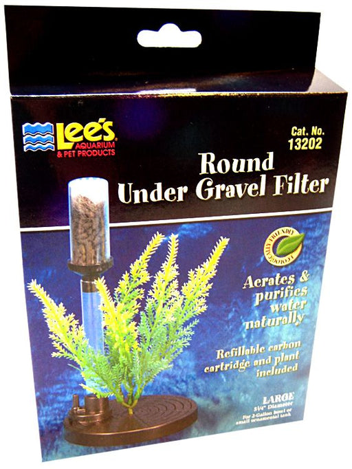 2 gallon Lees Under Gravel Filter for Fish Bowls