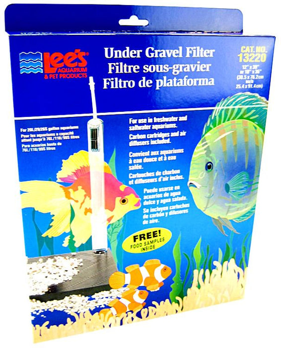 29 gallon Lees Original Under Gravel Filter for Aquariums