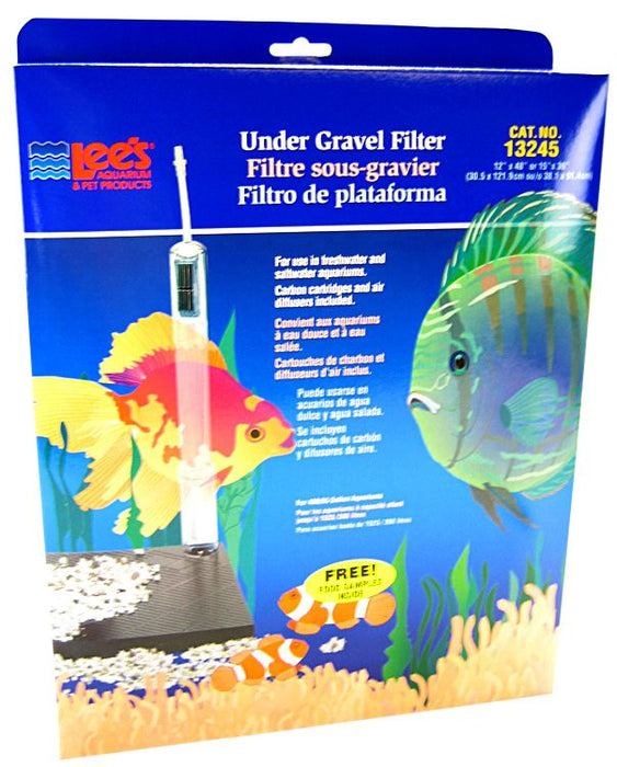 55 gallon Lees Original Under Gravel Filter for Aquariums