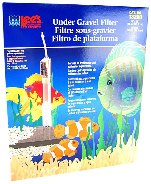 60-90 gallon Lees Original Under Gravel Filter for Aquariums