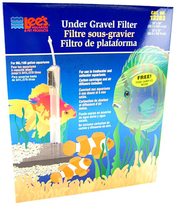 90-100 gallon Lees Original Under Gravel Filter for Aquariums