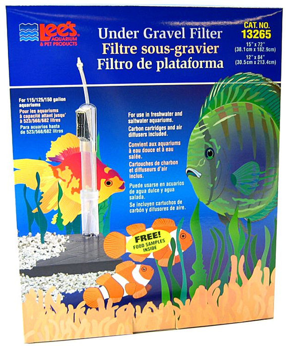 115-150 gallon Lees Original Under Gravel Filter for Aquariums