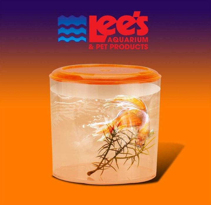 1 count Lees Betta Keeper Round Aquarium Kit