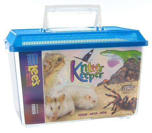 1 count Lees Kritter Keeper Medium for Small Pets, Reptiles and Insects