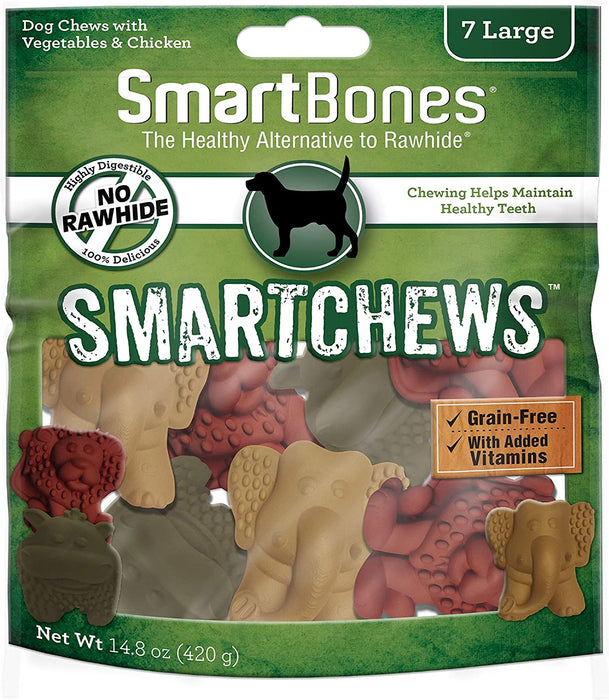 7 count SmartBones Smart Chews Large Dog Treats