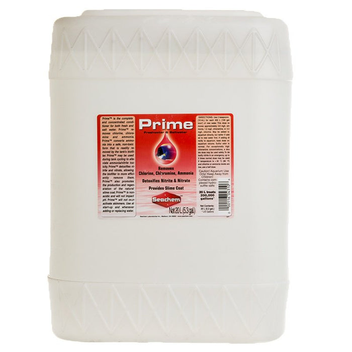 20 liter Seachem Prime Water Conditioner
