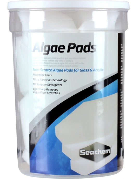 18 count Seachem Non-Scratch Algae Pads for Glass and Acrylic 15 mm Thick