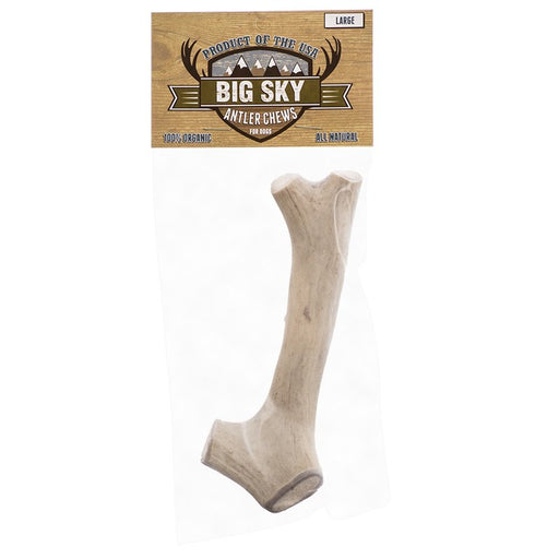 1 count Big Sky Antler Chews for Large Dogs