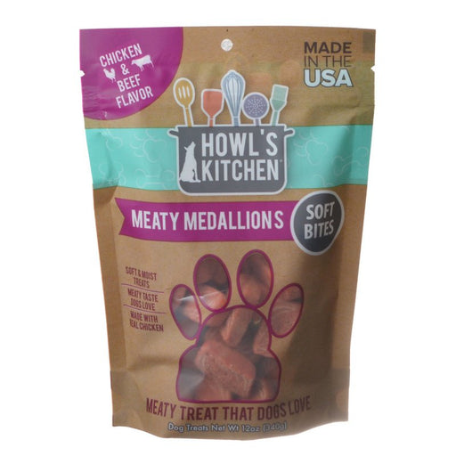 12 oz Howls Kitchen Meaty Medallions Chicken and Beef