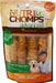 24 count (6 x 4 ct) Nutri Chomps Advanced Twists Dog Treat Peanut Butter Flavor