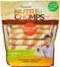 12 count Nutri Chomps Wrapped Twist Dog Treat Assorted Flavors