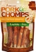 72 count (6 x 12 ct) Pork Chomps Premium Real Chicken Wrapped Twists Mini
