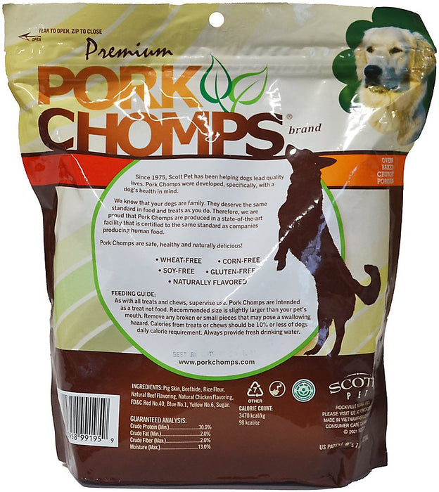 18 count Nutri Chomps Premium Assorted Crunch Bones Dog Chews