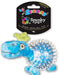 1 count Spunky Pup Lil' Squeakers Dino In Clear Spiky Ball Dog Toy Assorted