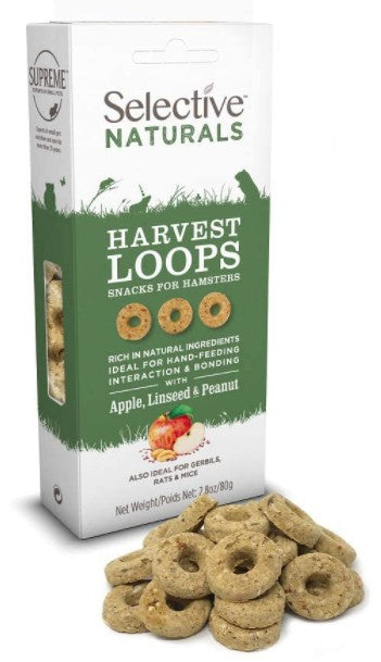 2.8 oz Supreme Pet Foods Selective Naturals Harvest Loops