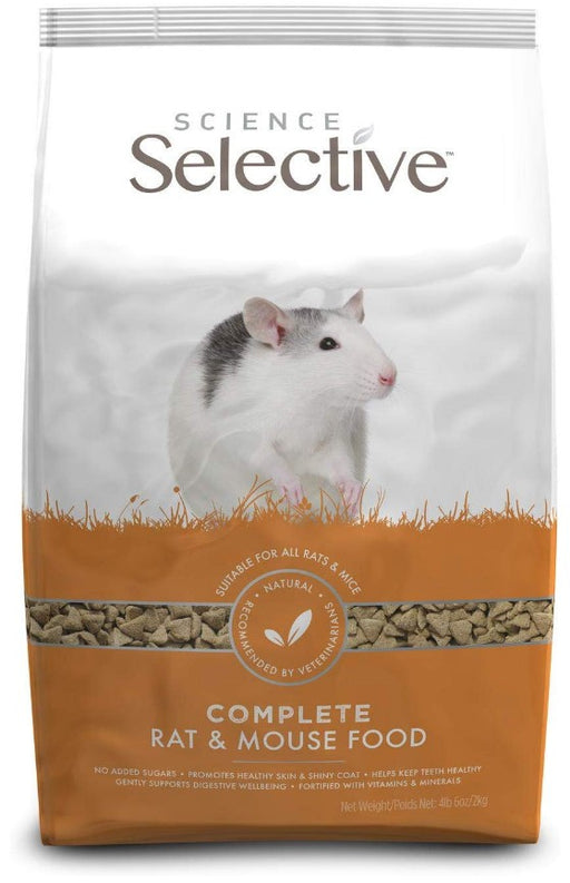 4 lb Supreme Pet Foods Science Selective Complete Rat and Mouse Food