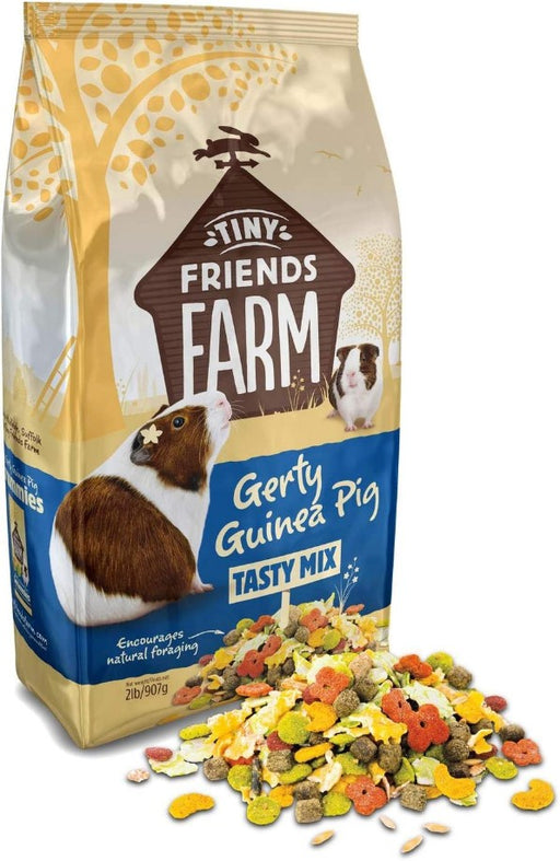 2 lb Supreme Pet Foods Tiny Friends Farm Gerty Guinea Pig Tasty Mix
