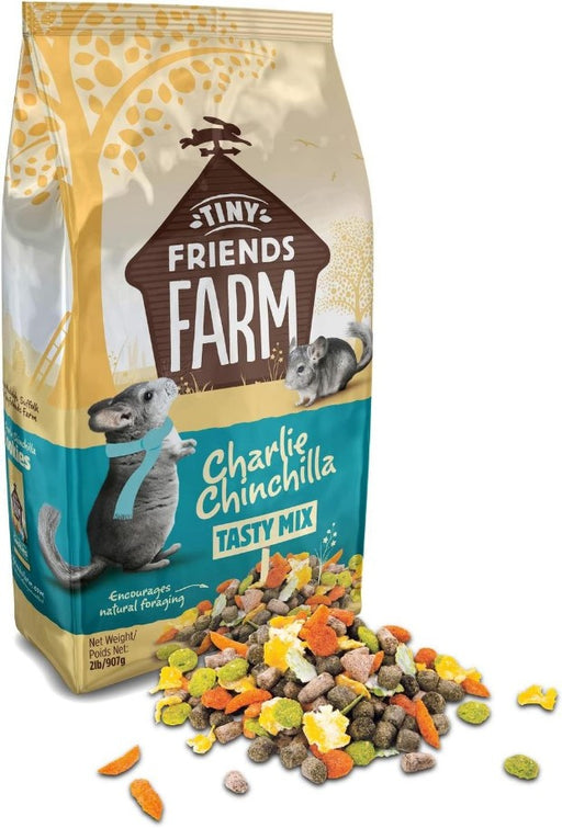 2 lb Supreme Pet Foods Tiny Friends Farm Charlie Chinchilla Tasty Mix